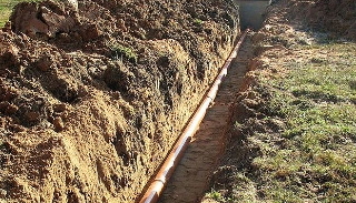 Копка траншей для водопровода в Махачкале: цена за метр от 949 руб.